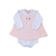 Salida de Maternidad Rosa C/Blanco