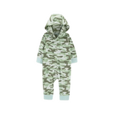 Child Of Mine By Carter's - Enterizo camuflado de micro polar con capucha