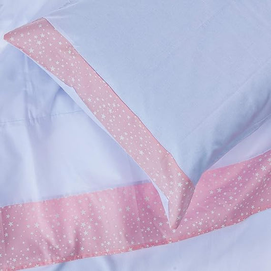 Juego De Sabana para Mini Cama 4 piezas Rosa