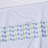 Juego De Sabana para Mini Cama 4 piezas Azul
