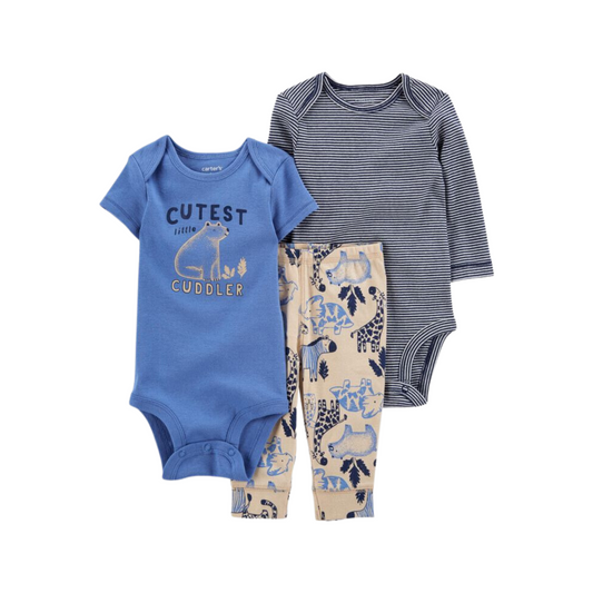 Carter's - Set con 3 piezas Animales