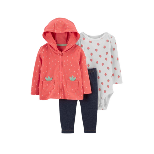 Just One You By Carter's - Set con 3 piezas Frutilla