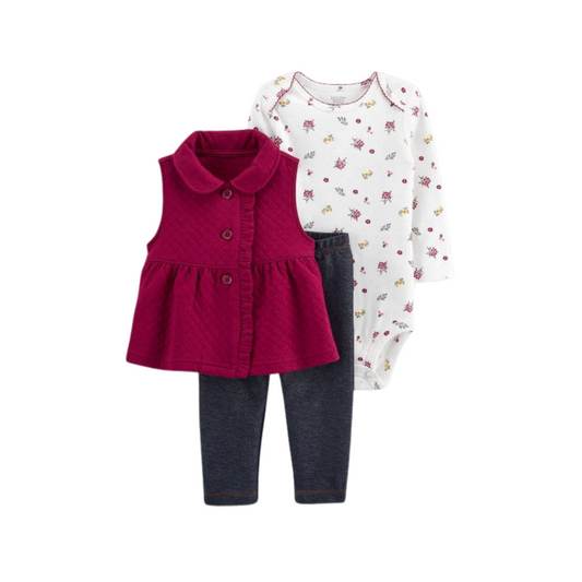 Just One You By Carter's - Set con 3 piezas con chaleco