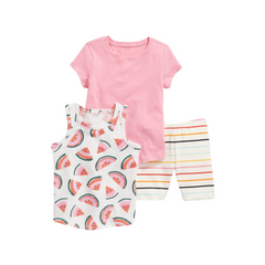 Old Navy - Set con 3 piezas color rosa/blanco con diseño de sandías