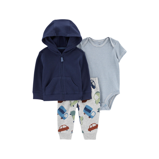 Carter's - Set con 3 piezas con abrigo termal